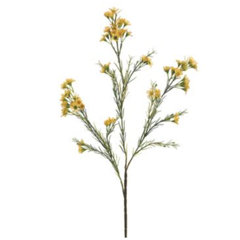 GSW121-YE (30270) – Waxflower Spray X3 27 Yellow