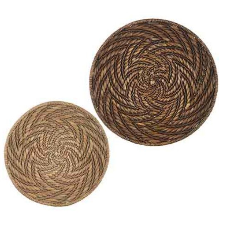 4231523++ (30731) – 24 Woven Medallion Basket