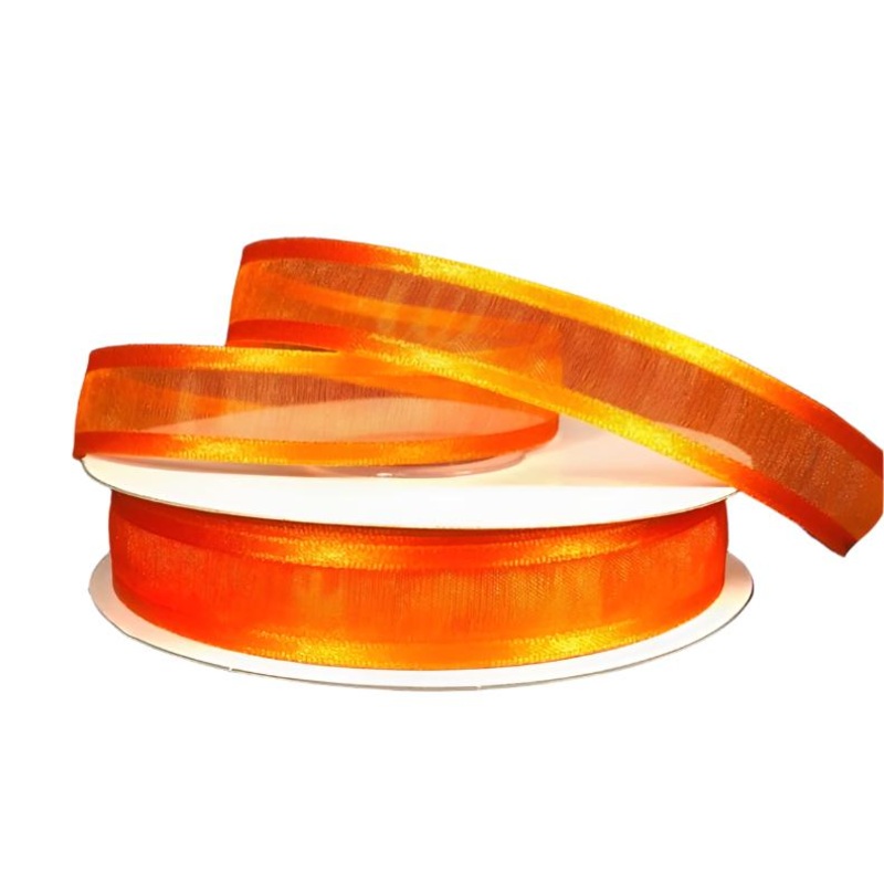 900803-19 (28634) – Satin Edge Sheer #3 – 5/8 x 25yd – Orange