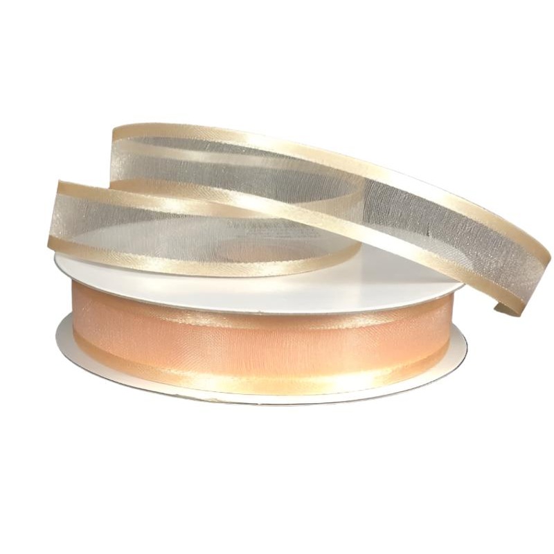 900803-23 (28635) – Satin Edge Sheer #3 – 5/8 x 25yd – Peach