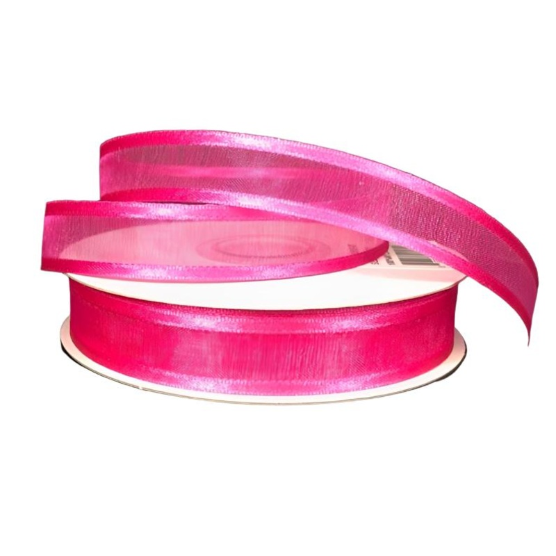 900803-28 (28638) – Satin Edge Sheer #3 – 5/8 x 25yd – Fuchsia