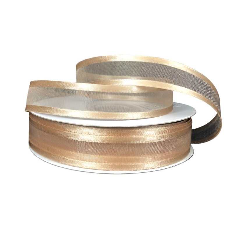 900803-35 (28639) – Satin Edge Sheer #3 – 5/8 x 25yd – Toffee