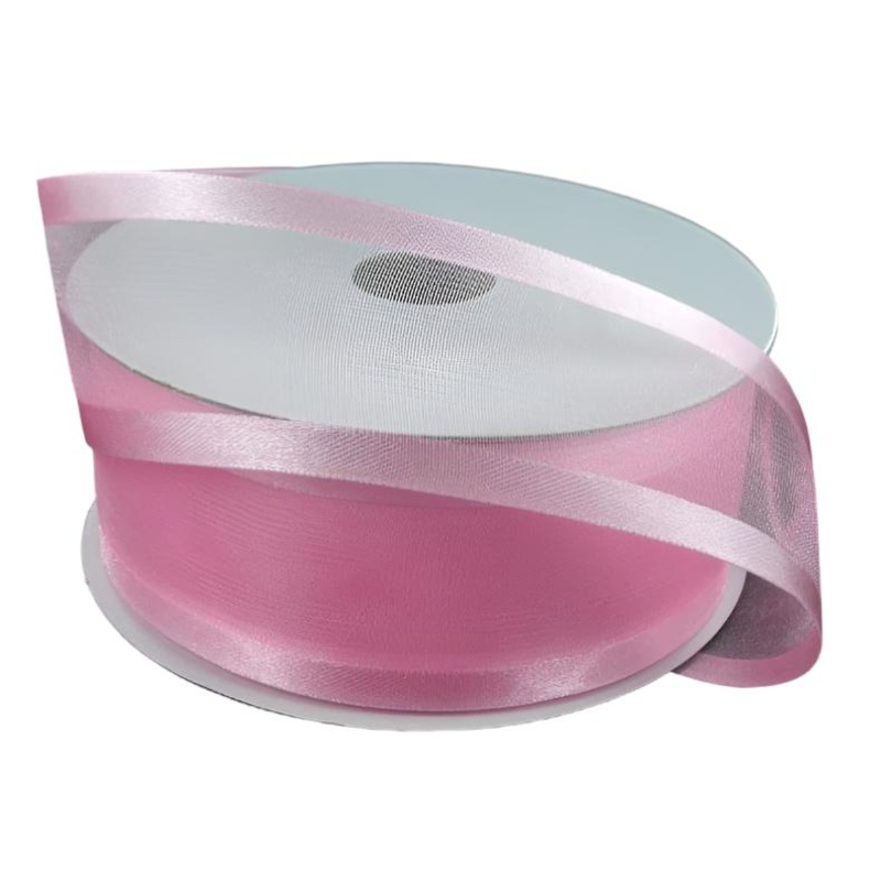 900809-03 (28623) – Satin Edge Sheer #9 – 1.5 x 25yd – Pink