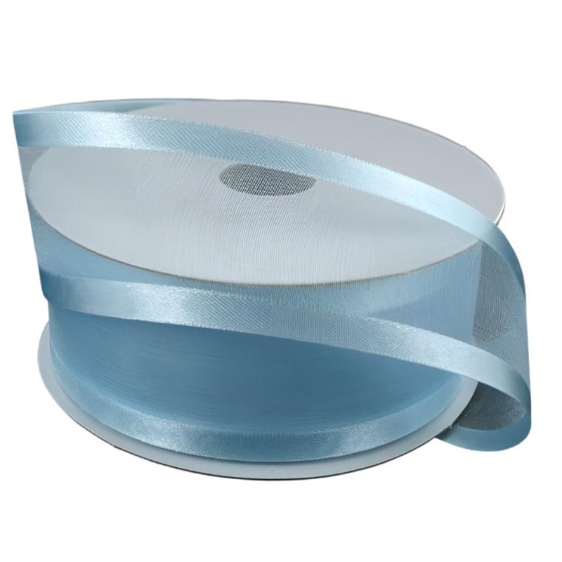 900809-04 (28624) – Satin Edge Sheer #9 – 1.5 x 25yd – Light Blue