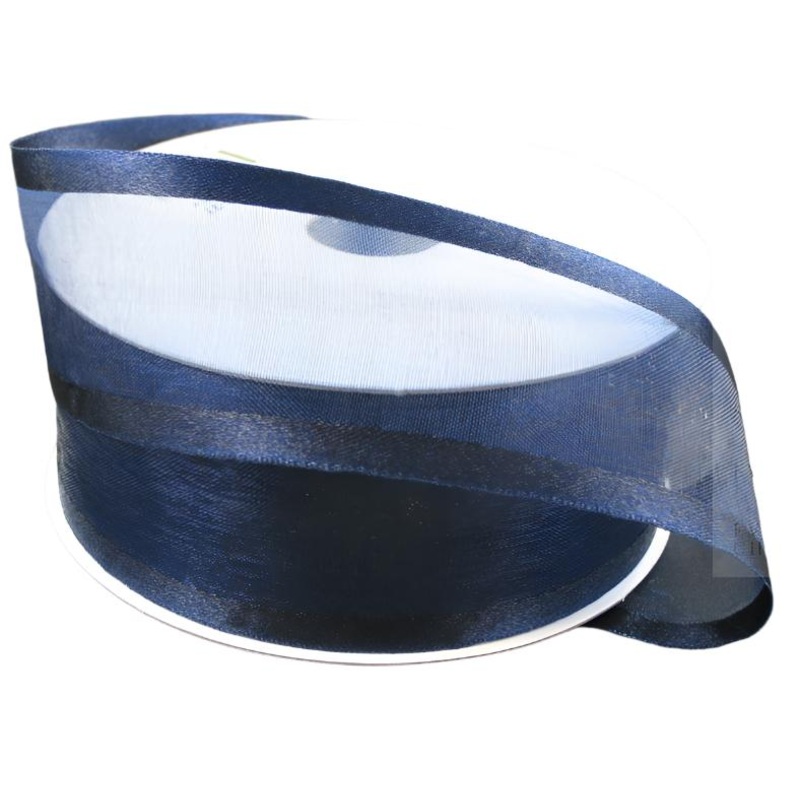 900809-27 (28620) – Satin Edge Sheer #9 – 1.5 x 25yd – Navy