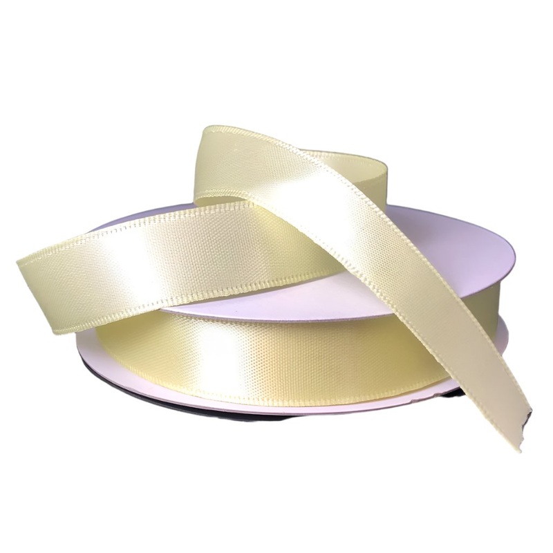 981403-02 (27069) – Double Face Satin #3 – 5/8 x 25yd – Yellow