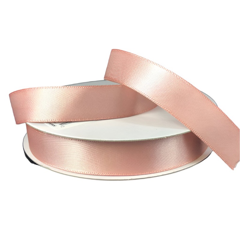 981403-23B (22861) – Double Face Satin #3 – 5/8 x 25yd – Blush Pink