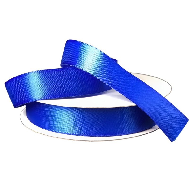 981403-25 (26828) – Double Face Satin #3 – 5/8 x 25yd – Royal Blue