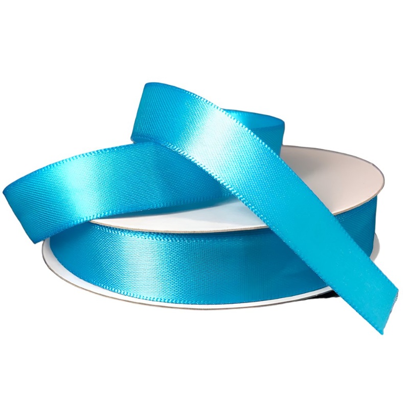 981403-39 (31024) – Double Face Satin #3 – 5/8 x 25yd – Turquoise