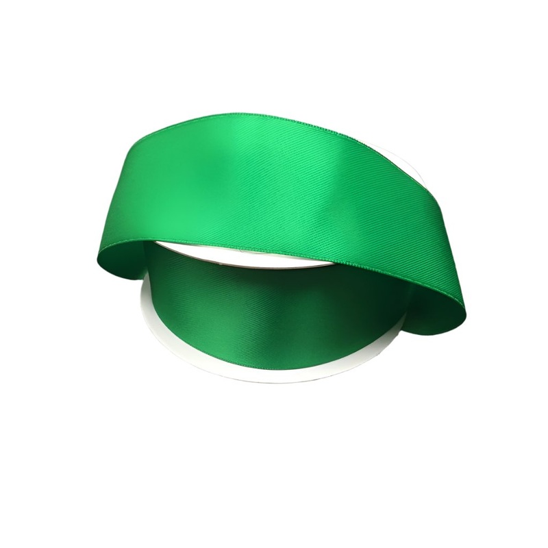 981409-17 (26837) – Double Face Satin #9 – 1.5 x 25yd –  Emerald