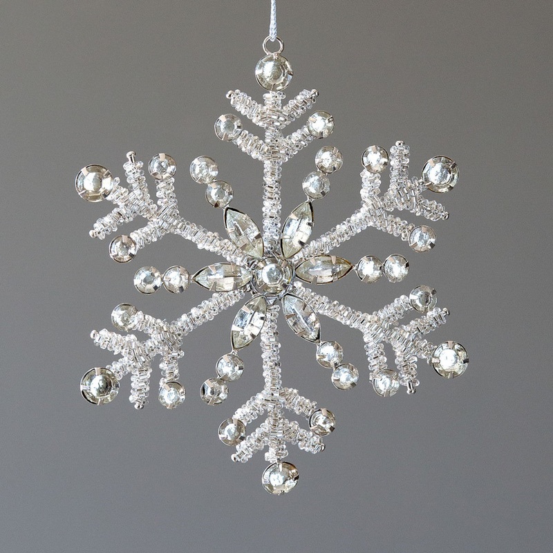 XAO00076 (27721) – Rhinestone Snowflake Ornament REG $15.90