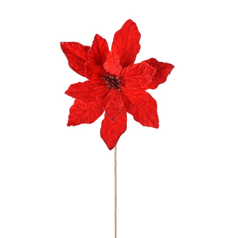 156440 (32240) – Poinsettia Stem Red 20X9