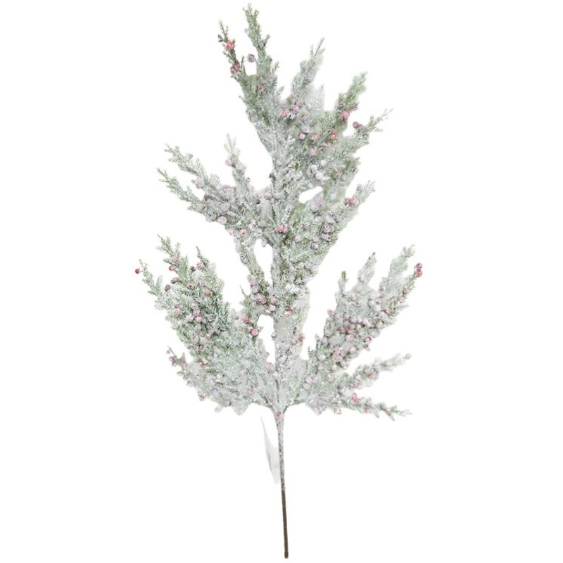 166475RD (29774) – Pine W/ Rrd Berry Spray 19.5