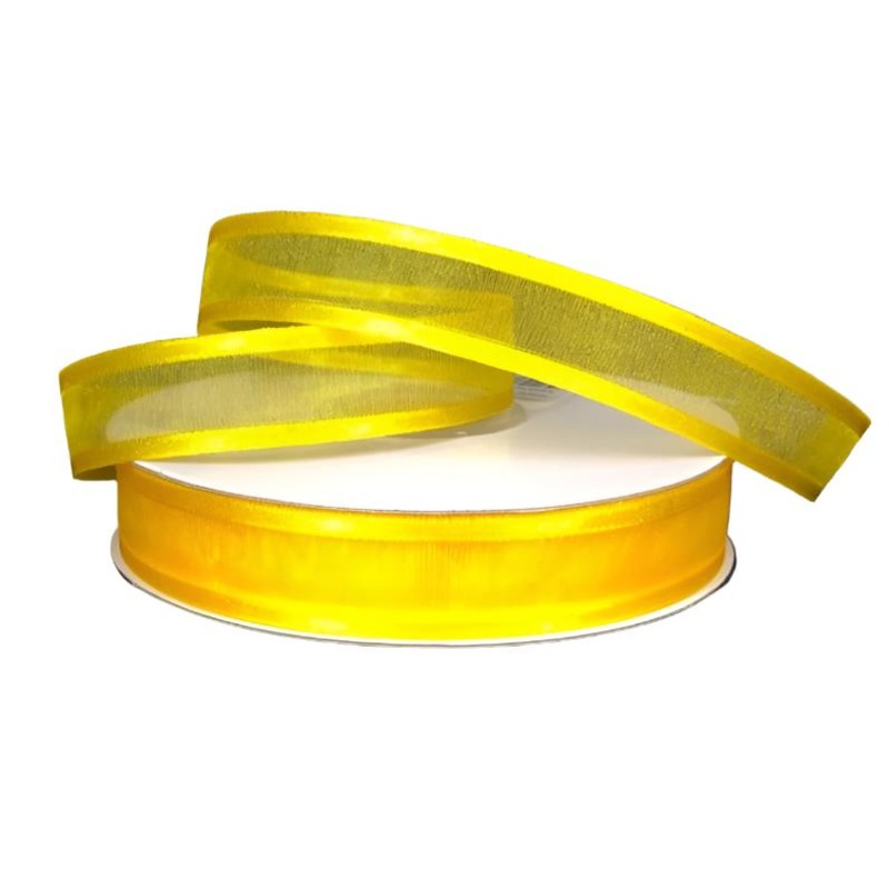900803-49 (28643) – Satin Edge Sheer #3 – 5/8 x 25yd – Sunflower