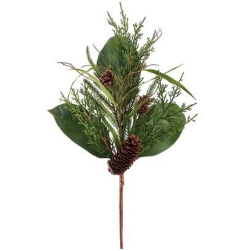 XDK007-GR/BR (32192) – Mango Leaf/Cone/Pine Pick 18