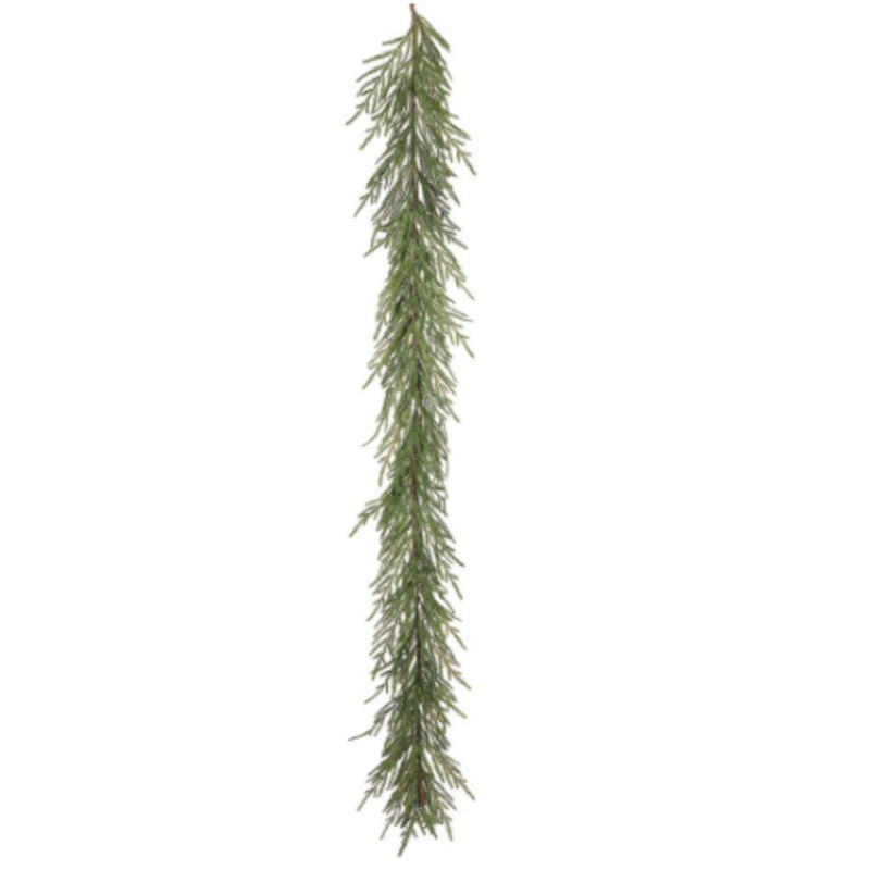 YGC093-GR (32226) – PE Soft Cypress Garland Green 6′