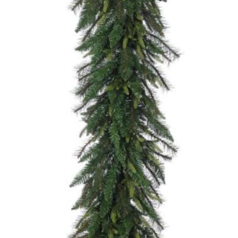 YGC102-GR (30046) – Mixed Colorado Pine Garland 9’X24