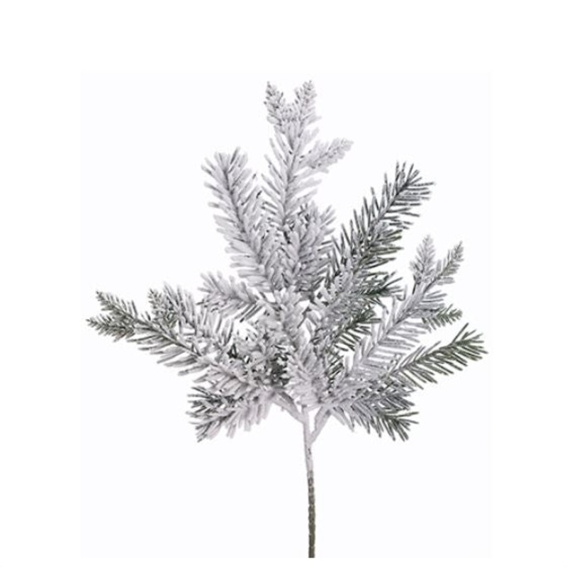 YS1542-WH/GR (21399) – 17.5 Snow Pine Spray White/Green