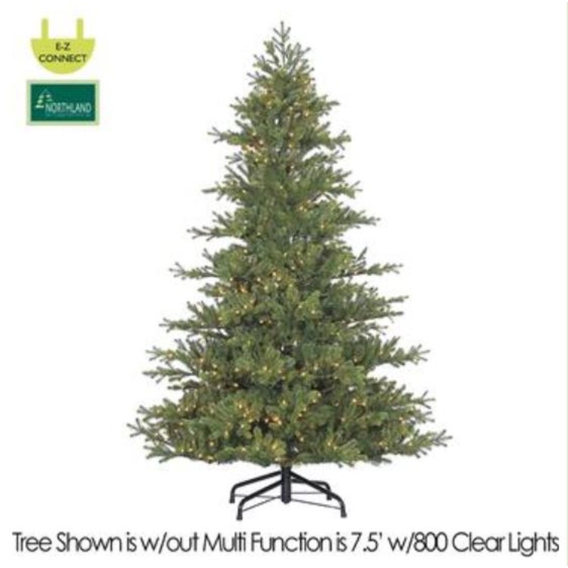 YT0217-GR (26762) – Mountain Fir Tree 7.5’X62 W/ 800 LED