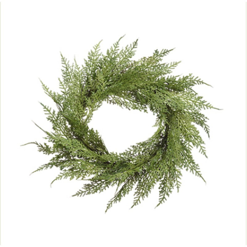 YWC411-GR (26343) – Cedar Wreath Green 12