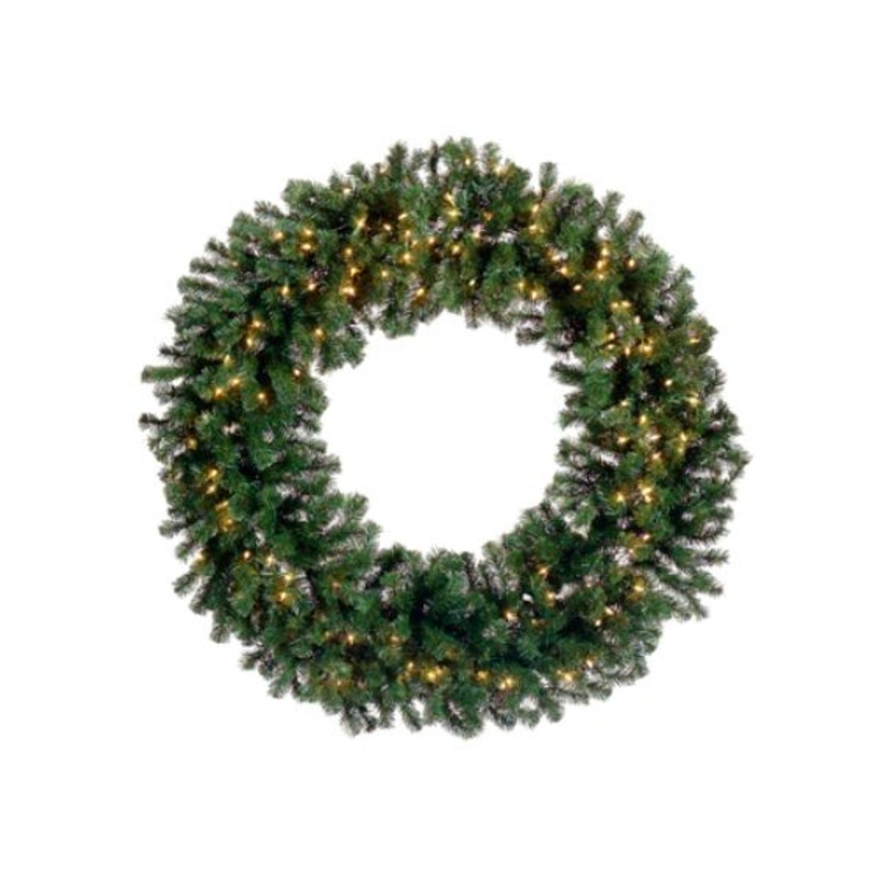 YWW860-GR (29369) – Deluxe Windsor Wreath 60 400 Lights