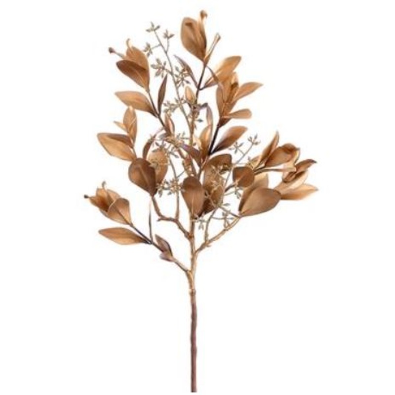 XDS466-GO (30938) – Metallic Magnolia Leaf Spray 17.5