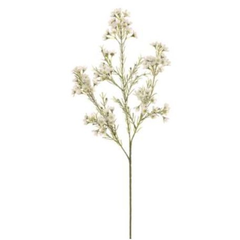 XFS461-WH (30937) – Snowed Waxflower Spray 26.8 White