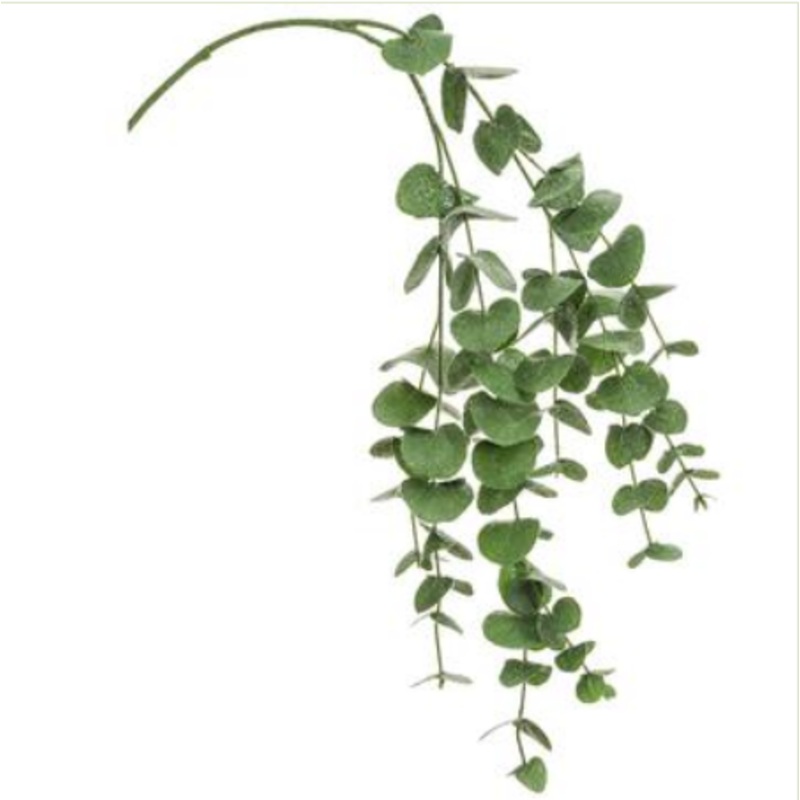 XHS524-GR/IC (27467) – Iced Eucalyptus Leaf Spray 40