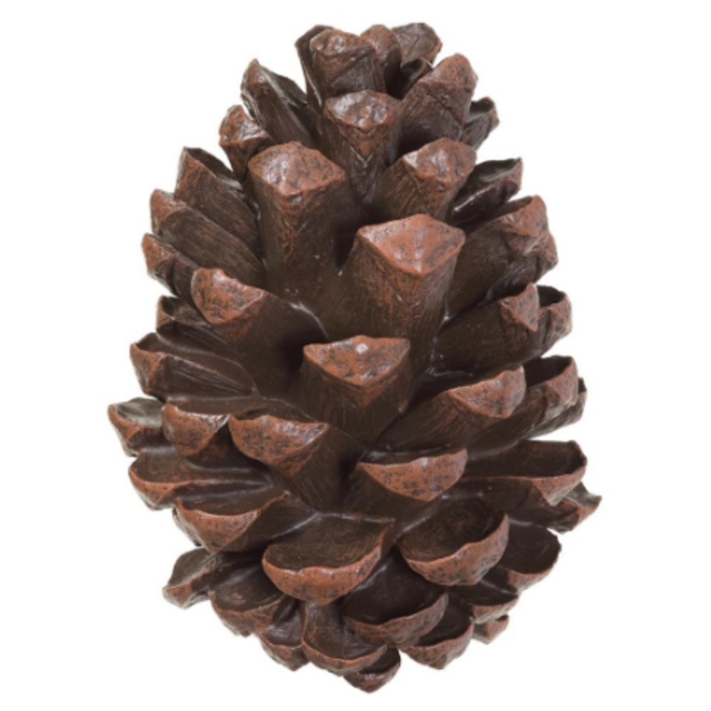 XAT497-BR (4004) – Pine Cone Table Top Brown 10