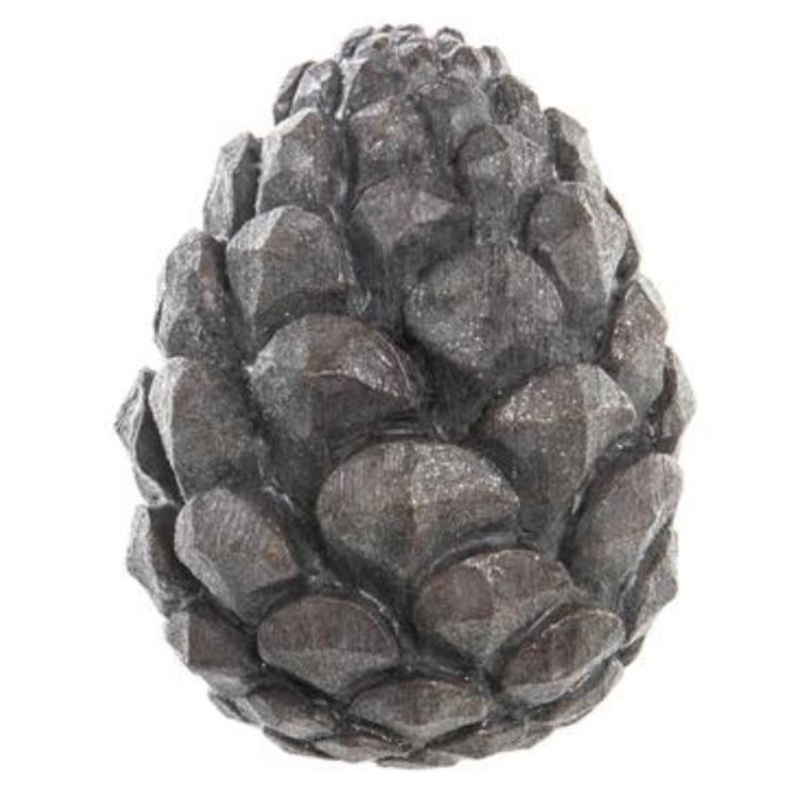 XAT521-BR (30965) – Polyresin Pine Cone Brown 9.5