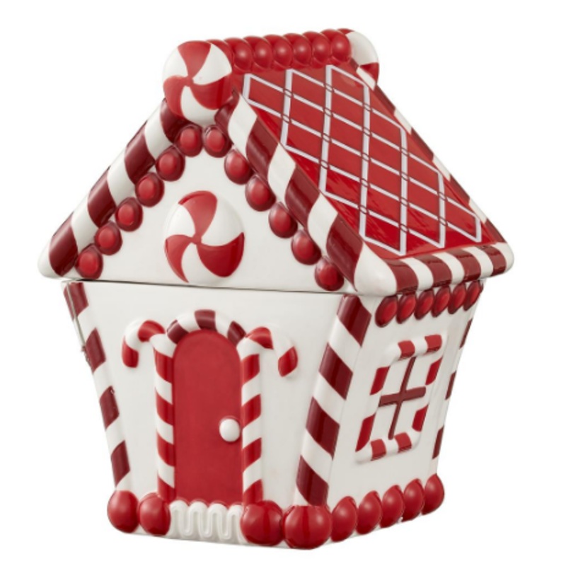 XAU541-RE/WH (32186) – Candy House Cookie Ceramic Jar 10