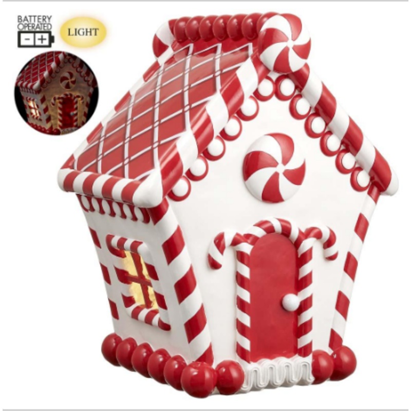 XAU542-RE/WH (32187) – Candy House Battery Operator 20