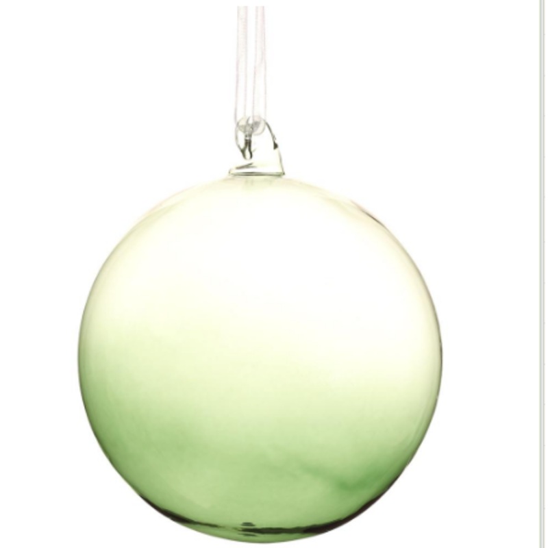 XGM227-CW/GR (32196) – Glass Ball Ornament Cw/Green 4