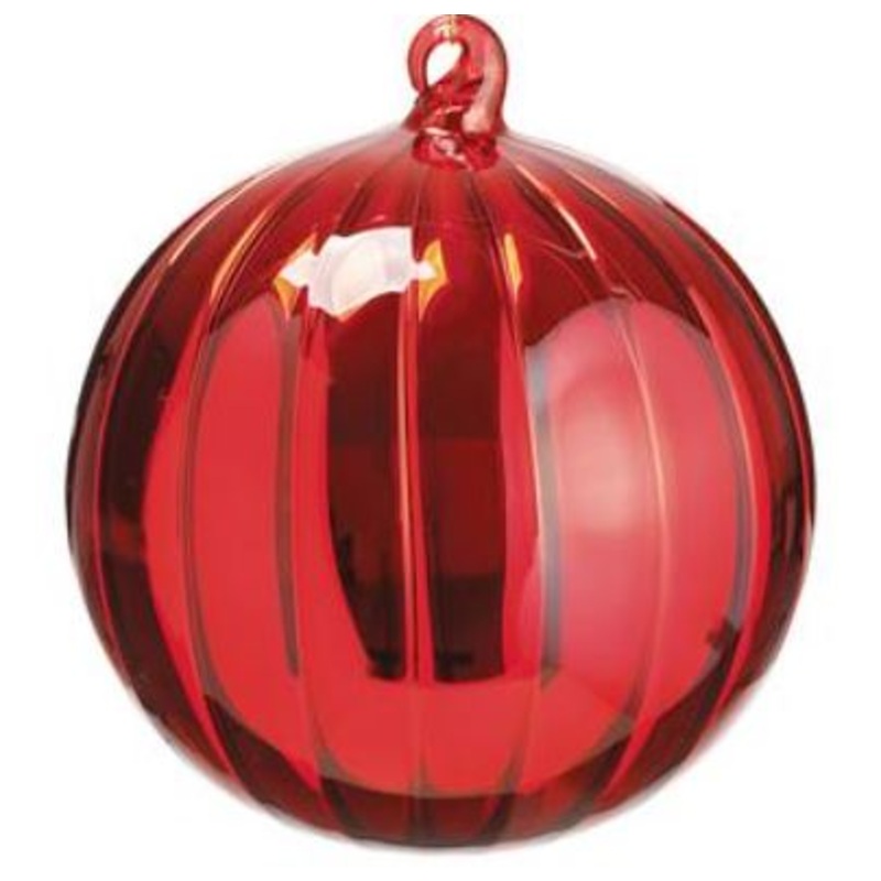 XGN459-RE (30104) – Glass Ball Ornament Red 6