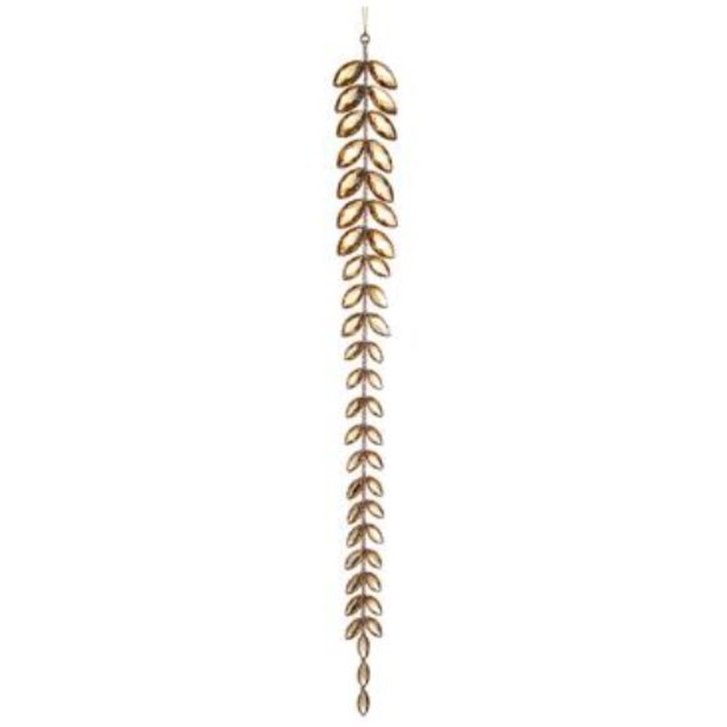 XM7063-GO (31046) – Rhinestone Drop Ornament Gold 22