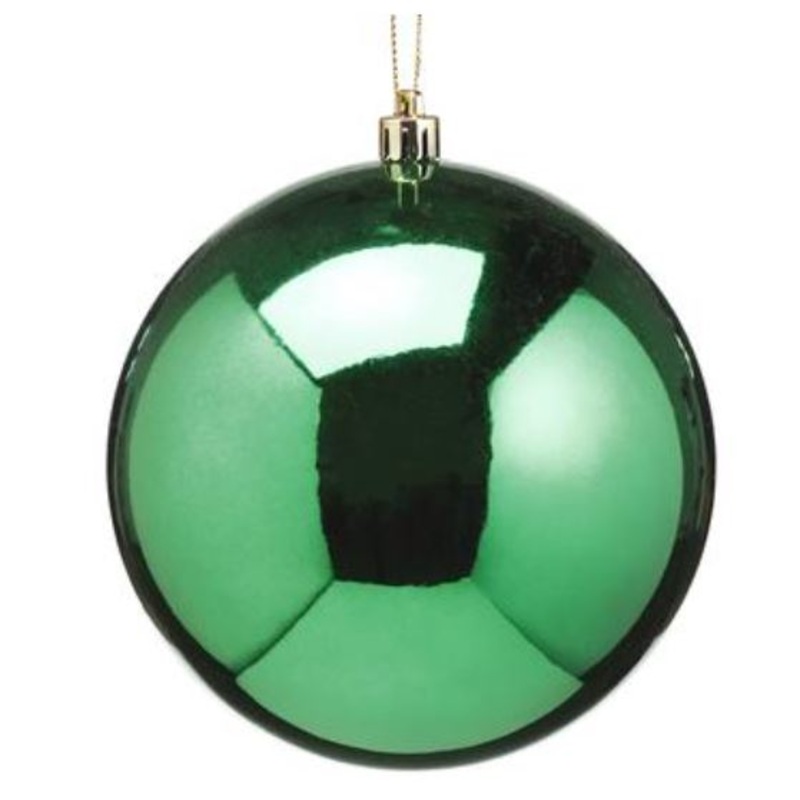 XN4802-GR (28099) – Shiny Plastic Ball Ornament Green 5