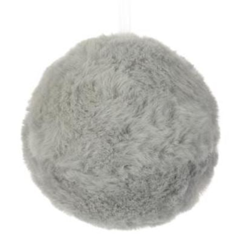 XN8900-GY (29969) – Fur Ball Gray Ornament 4