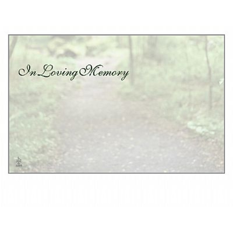 AC4805 (11024) – Capri Card – In Loving Memory