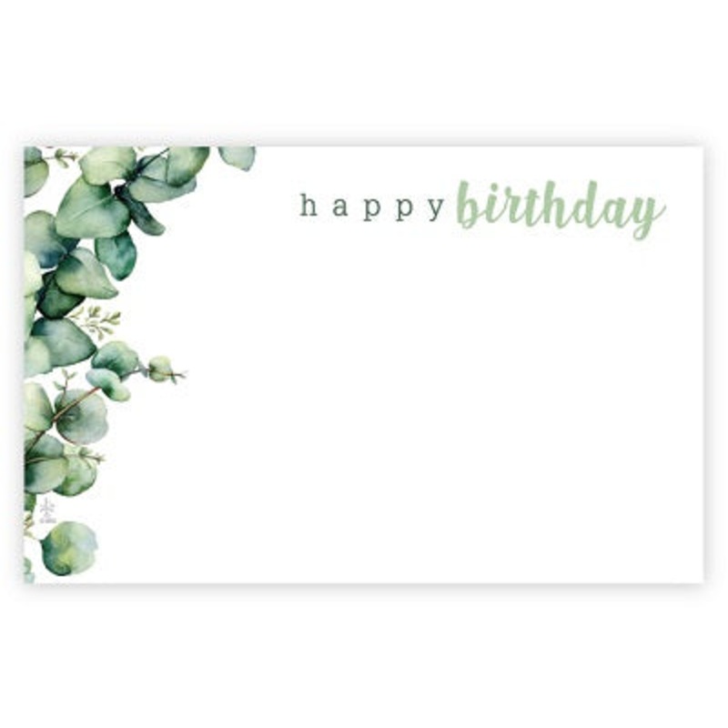 AC5133 (11005) – Capri Card – Happy Birthday, Leaves