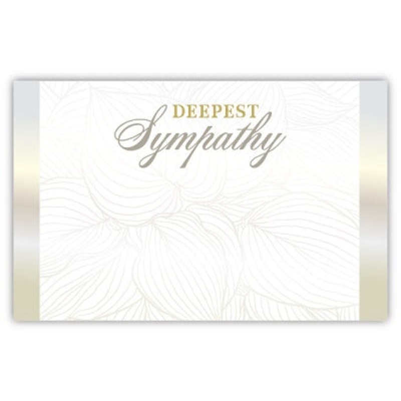 AC5176 (11021) – Capri Card – With Deepest Sympathy