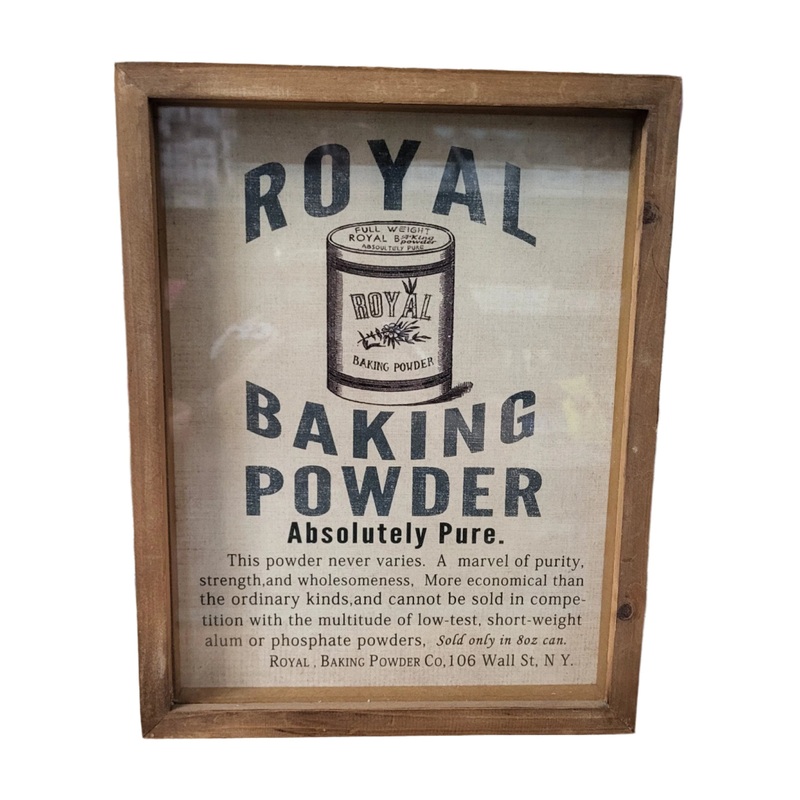 IM1018 (23663) – Baking Ingredients Framed Print