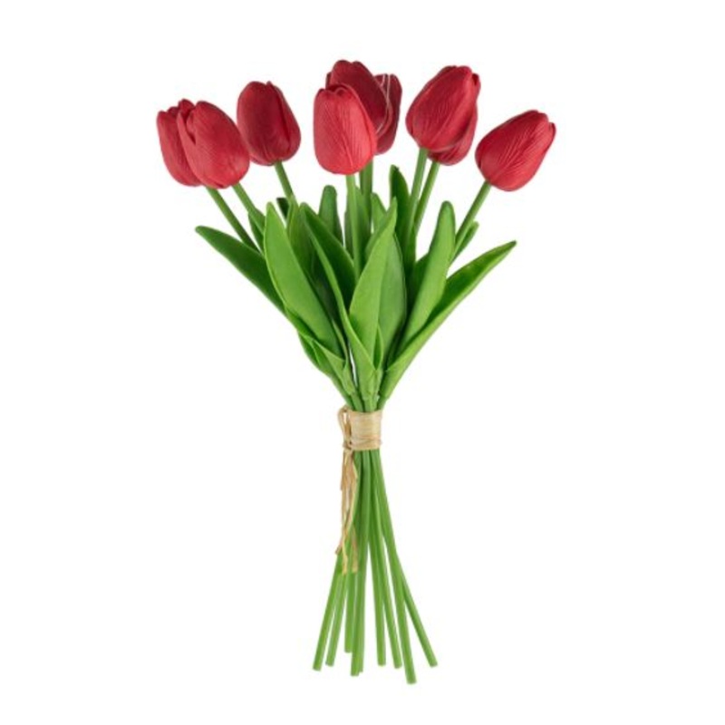 F29612-RED (29064) – Faux Tulip Red X9