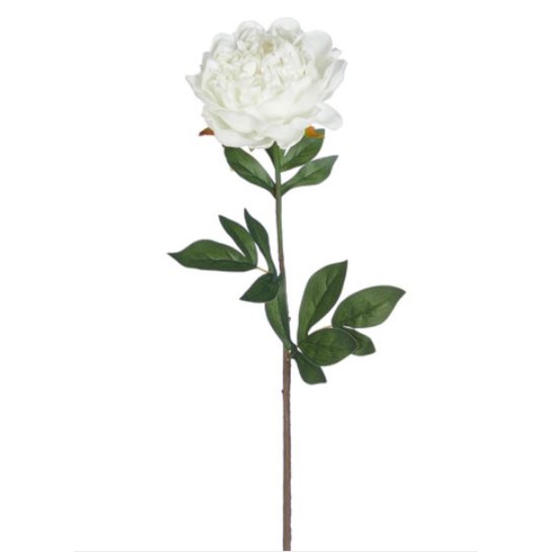 F4102091 (30673) – Real Touch White Peony 25