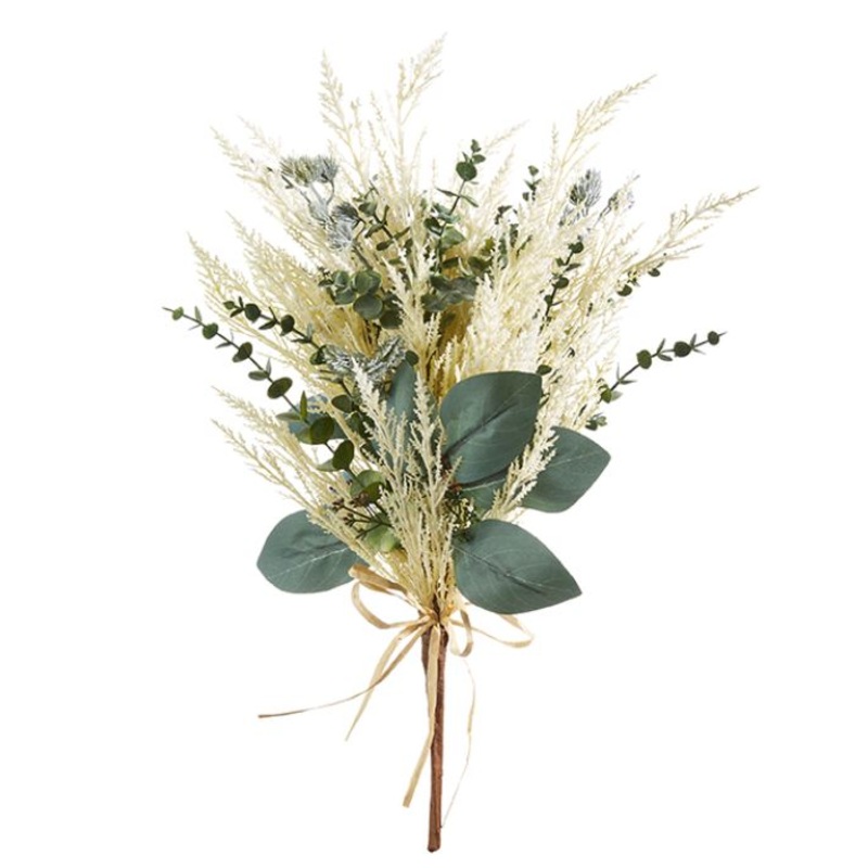F4302005 (30696) – Pampas Grass/Mixed Green Bouquet 24.5