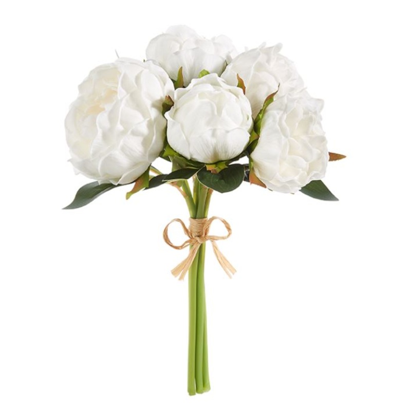 F4302042 (30695) – Real Touch White Peony 11