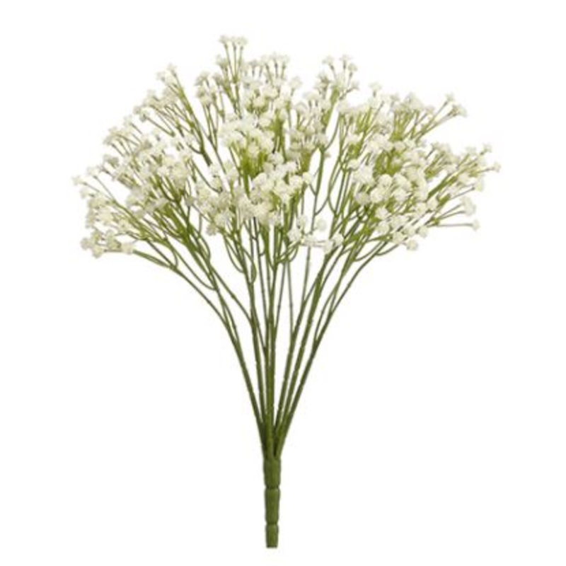 FBB232-CR (23410) – Baby’s Breath Bush x7 15 Cream