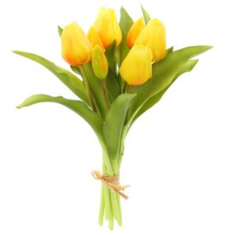 FBQ165-YE (29170) – Tulip Bouquet Yellow 11.75