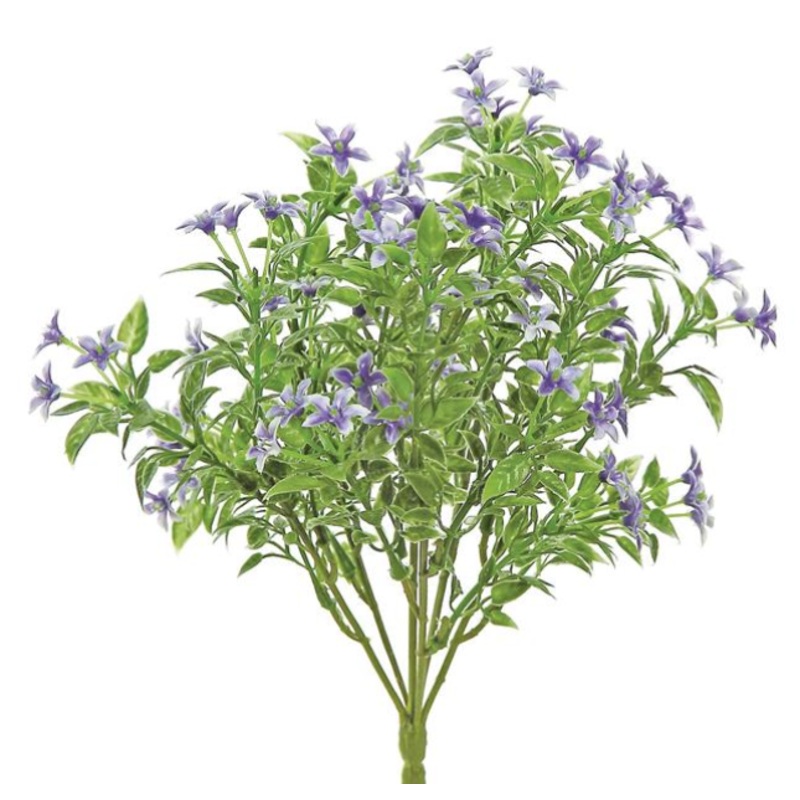 FL5640-GPU (29453) – Uv Mini Blossom Bush 10′ Green/Pu