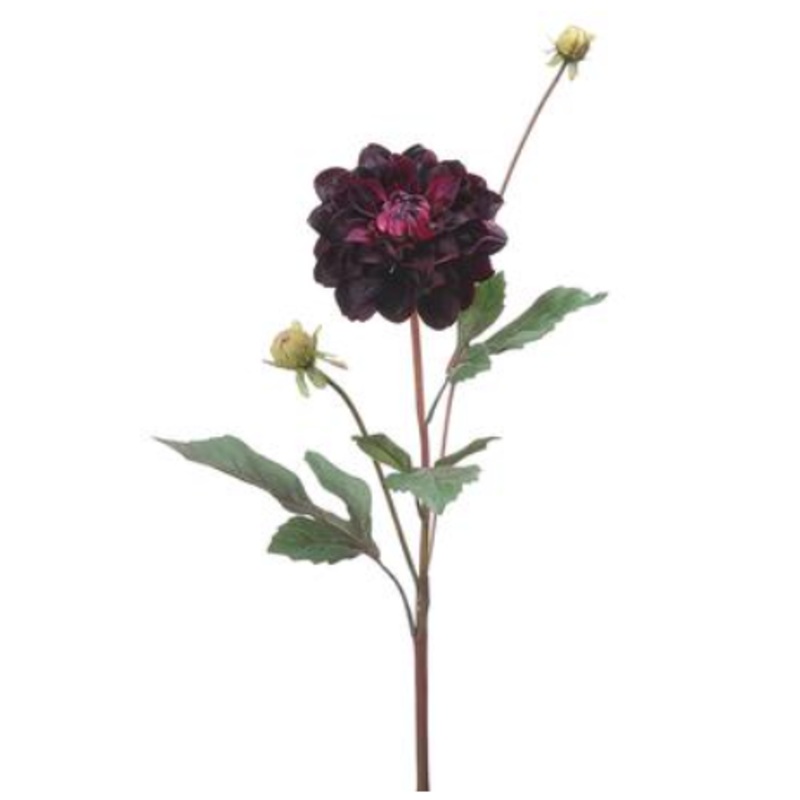 HSD613-EP (30274) – Garden Dahlia Spray 26 Eggplant