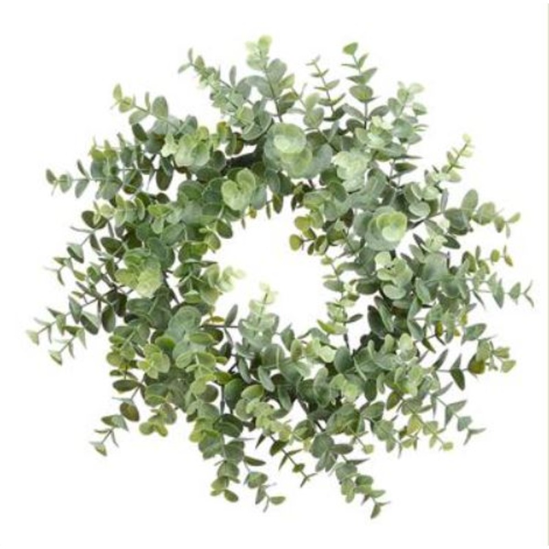 PWE008-GR/FS (30954) – Eucalyptus Wreath Gr/Fs 14